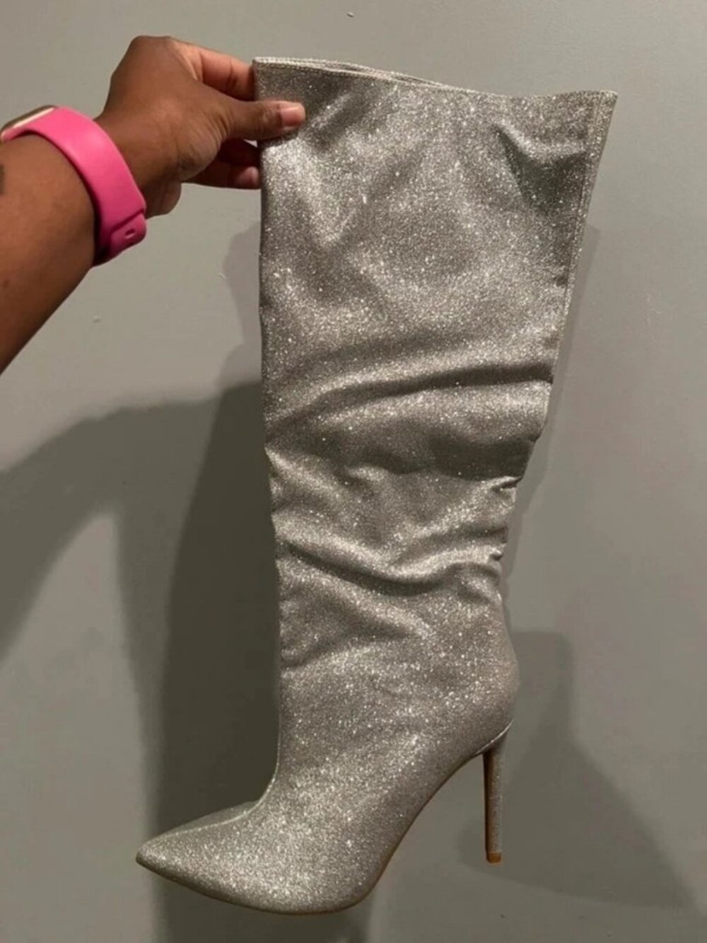 SHEIN knee high boots